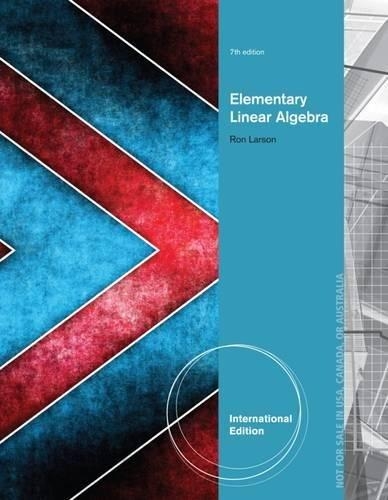 Elementary linear algebra / Ron Larson