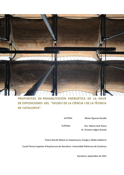 Treballs Finals de Màster de l'ETSAB