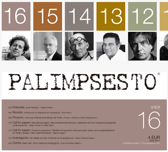 Noves revistes ETSAB a UPCommons