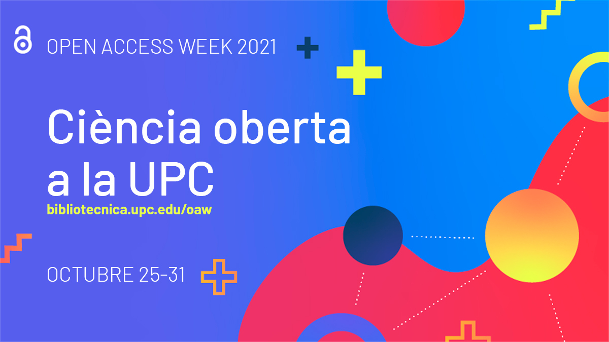 Setmana Internacional de l'Accés Obert a la UPC