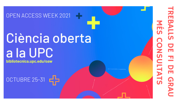 Treballs de Fi de Grau de l'EEABB i l'EETAC més consultats durant el 2021