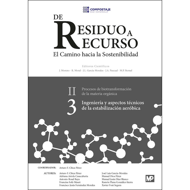 Ingeniería y aspectos técnicos de la estabilización aeróbica / coordinadora del volumen, Arturo F. Chica Pérez (Universidad de Córdoba) ; autores, Arturo F. Chica Pérez (Universidad de Córdoba) [i nou més]