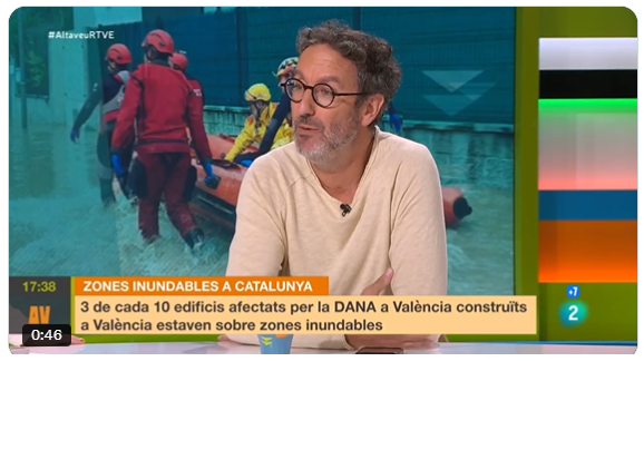 Els experts ens informen: David Pino parla sobre els efectes de la dana a València