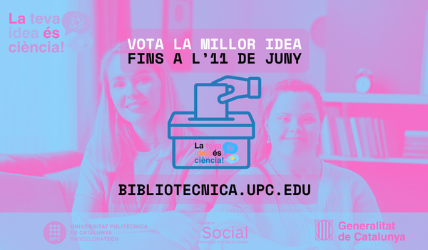 Votacions 'La teva idea és ciència!'