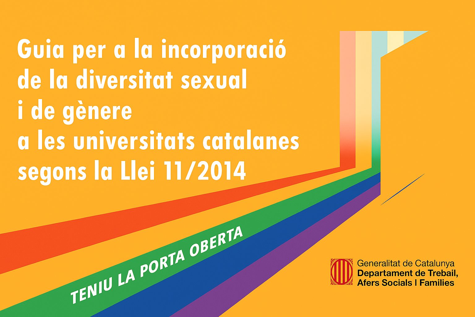Guia per a la incorporació de la diversitat sexual i de gènere a les universitats catalanes