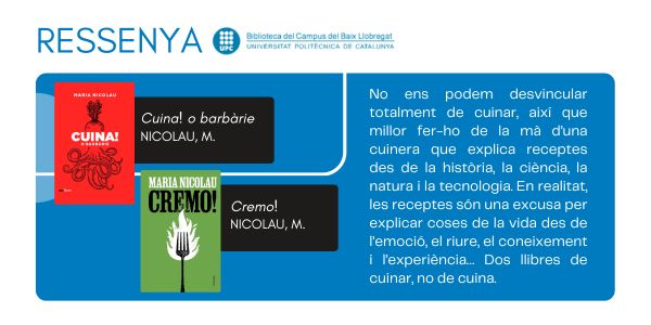 La ressenya del mes: Cuina o barbàrie