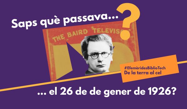 #EfemèridesBiblioTech de la terra al cel