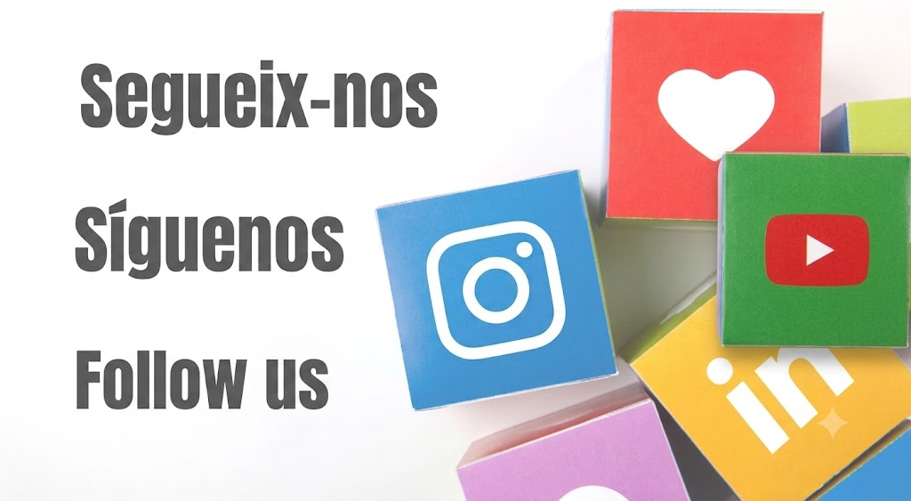 Segueix-nos a les xarxes socials!
