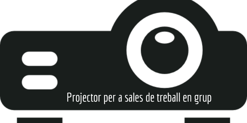 Nou servei: Projector per a les sales de treball en grup (planta 2)