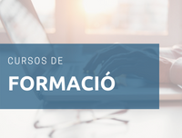 Oferim cursos de formació i suport a la docència