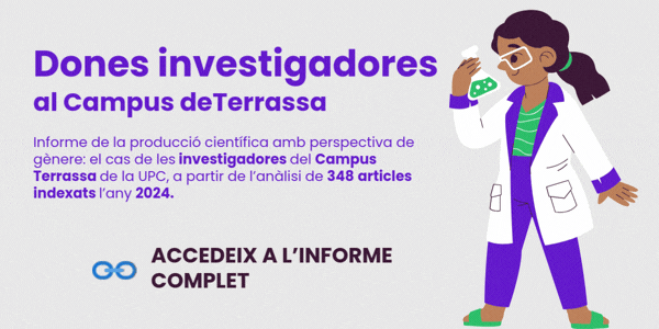 Informe de la producció científica de les dones investigadores al Campus Terrassa (2024)
