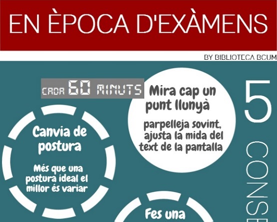 5 consells i 5 exercicis que el vostre cos agrairà en època d'exàmens