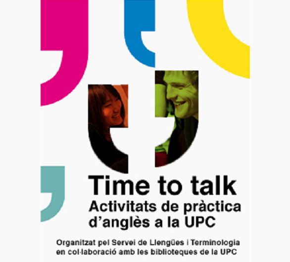 Nova edició del Time to talk al Campus Terrassa: safe the dates!