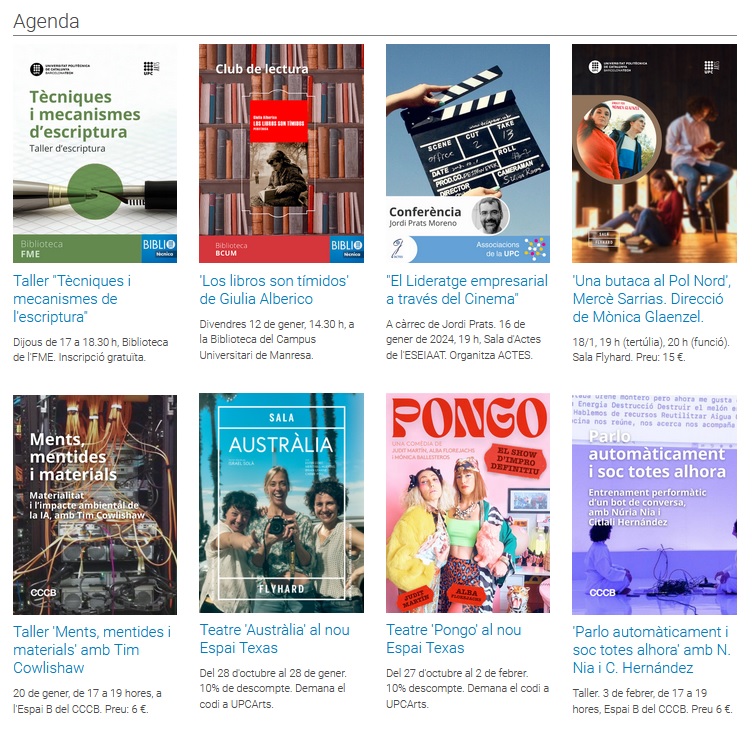 Agenda UPCArts