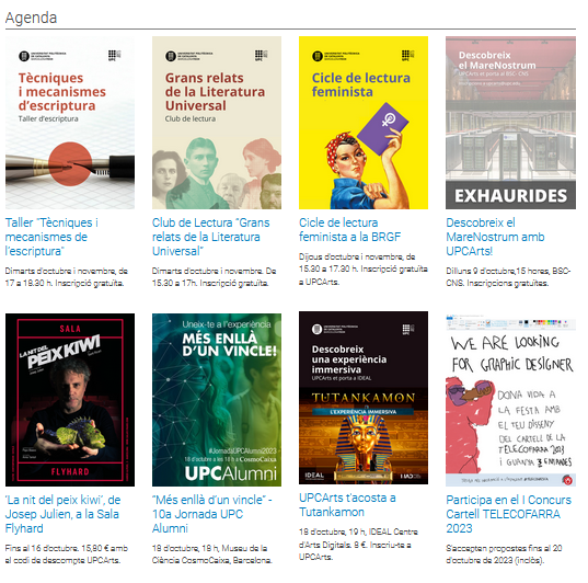 Agenda UPCArts