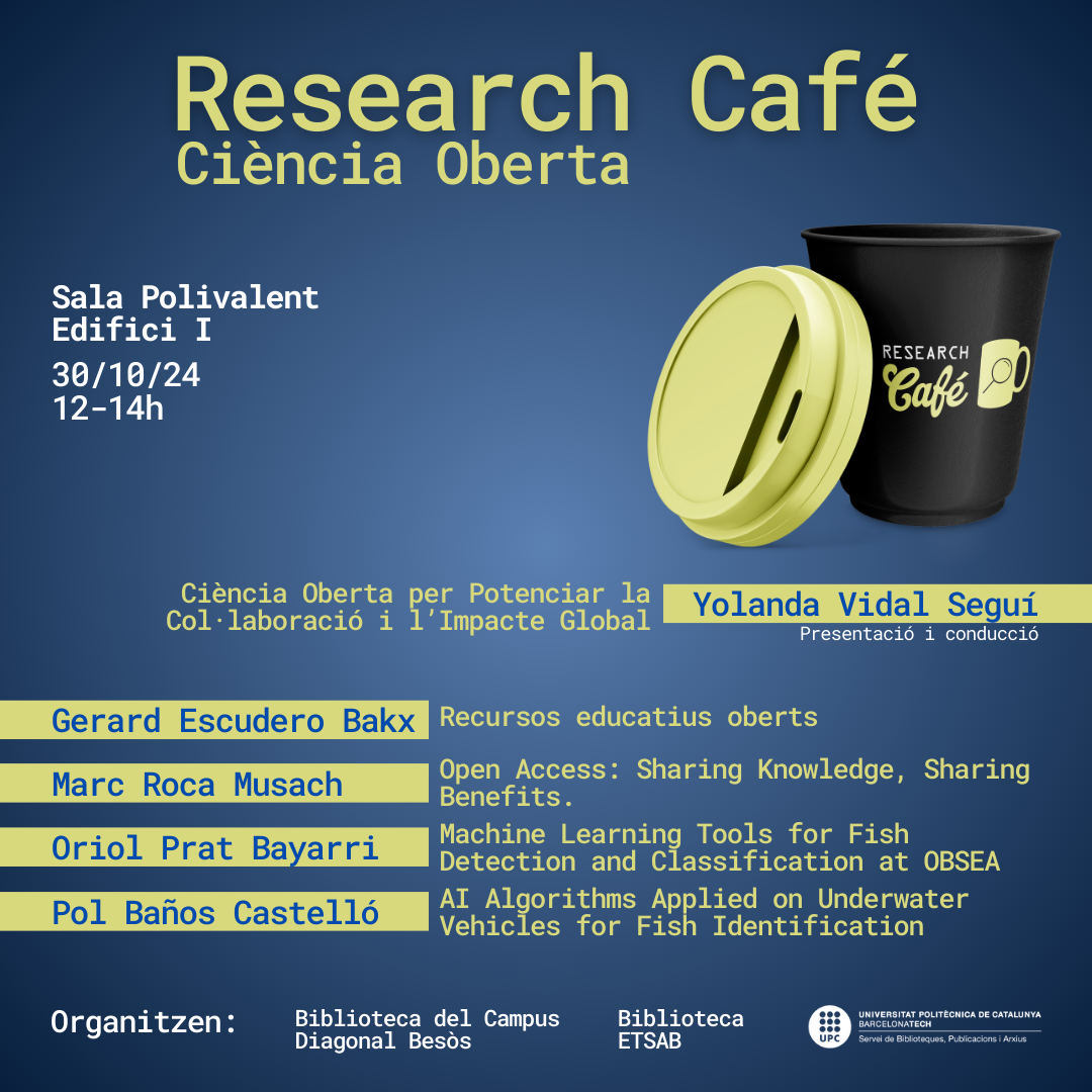 Research Café Ciència oberta / Open science Research Café