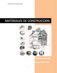 Materiales de construcción / Jorge Marulanda, compilador.