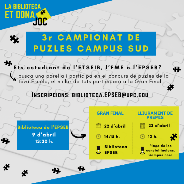 Concurs puzles Campus Sud