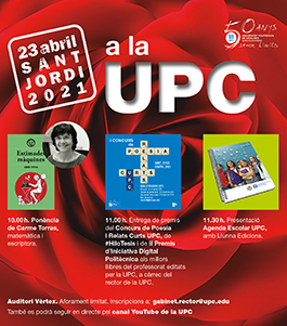 Sant Jordi 2021 a la UPC