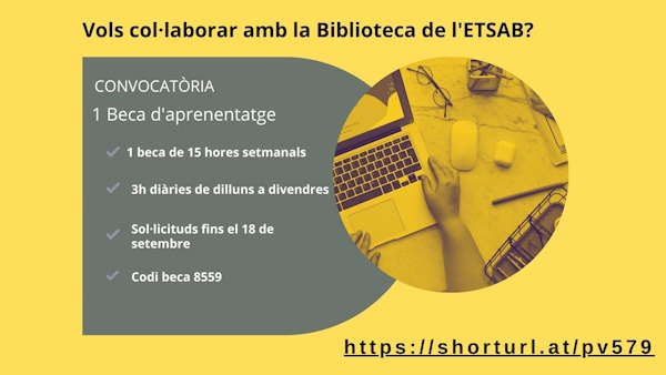 Beca a la Biblioteca de l'ETSAB