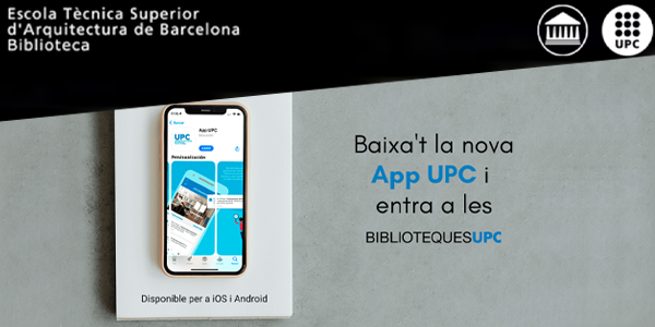 Les biblioteques a la nova App UPC