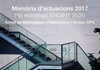 Memòria d'actuacions 2017 del Servei de Biblioteques, Publicacions i Arxius -SBPA