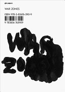 War zones / Samia Henni (ed.)
