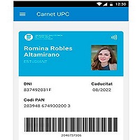 Carnet a l’app UPC Estudiants