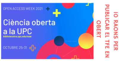 10 raons per publicar el Treball de Fi d'Estudis en Accés Obert