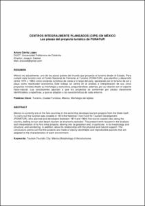 Centros integralmente planeados (CIPS) en México: las piezas del proyecto turístico de FONATUR