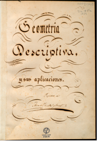 Geometría descriptiva y sus aplicaciones