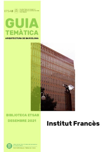 Guia temàtica Biblioteca ETSAB: Institut Francès