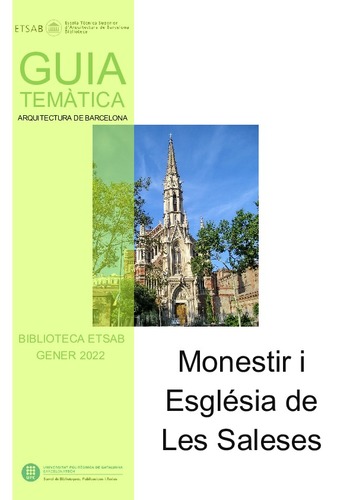 Guia temàtica Biblioteca ETSAB: Monestir i Església de Les Saleses