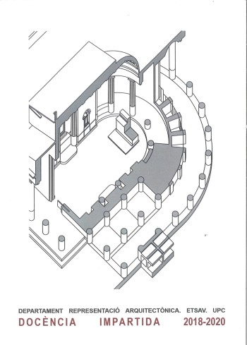 Docència impartida 2018-2020 : Departament Representació Arquitectònica ETSAV UPC / edició i coordinació: Jordi de Gispert, Sandra Moliner, Isabel Crespo ; autoria: Genís Àvila, Gerards Bertomeu, Guillem Bosch, Míriam Cabanas, Isabel Crespo, Jordi de Gispert, Sandra Moliner, Cira López, Enrique Soriano ; amb la col·laboració del becari: Quim Romero ; editorial: Jordi de Gispert, Sandra Moliner, Isabel Crespo