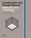 Materials and finishings / Carsten Wiewiorra, Anna Tscherch ; translation, Usch Engelmann