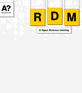 Aalto University: Training in Research Data Management and Open Science