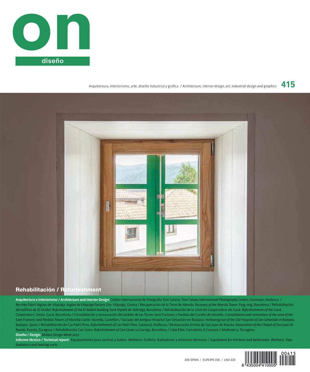 On diseño : publicación mensual sobre el diseño del entorno: arquitectura, interiorismo, arte, diseño industrial y gráfico