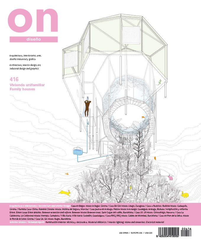 On diseño : publicación mensual sobre el diseño del entorno: arquitectura, interiorismo, arte, diseño industrial y gráfico