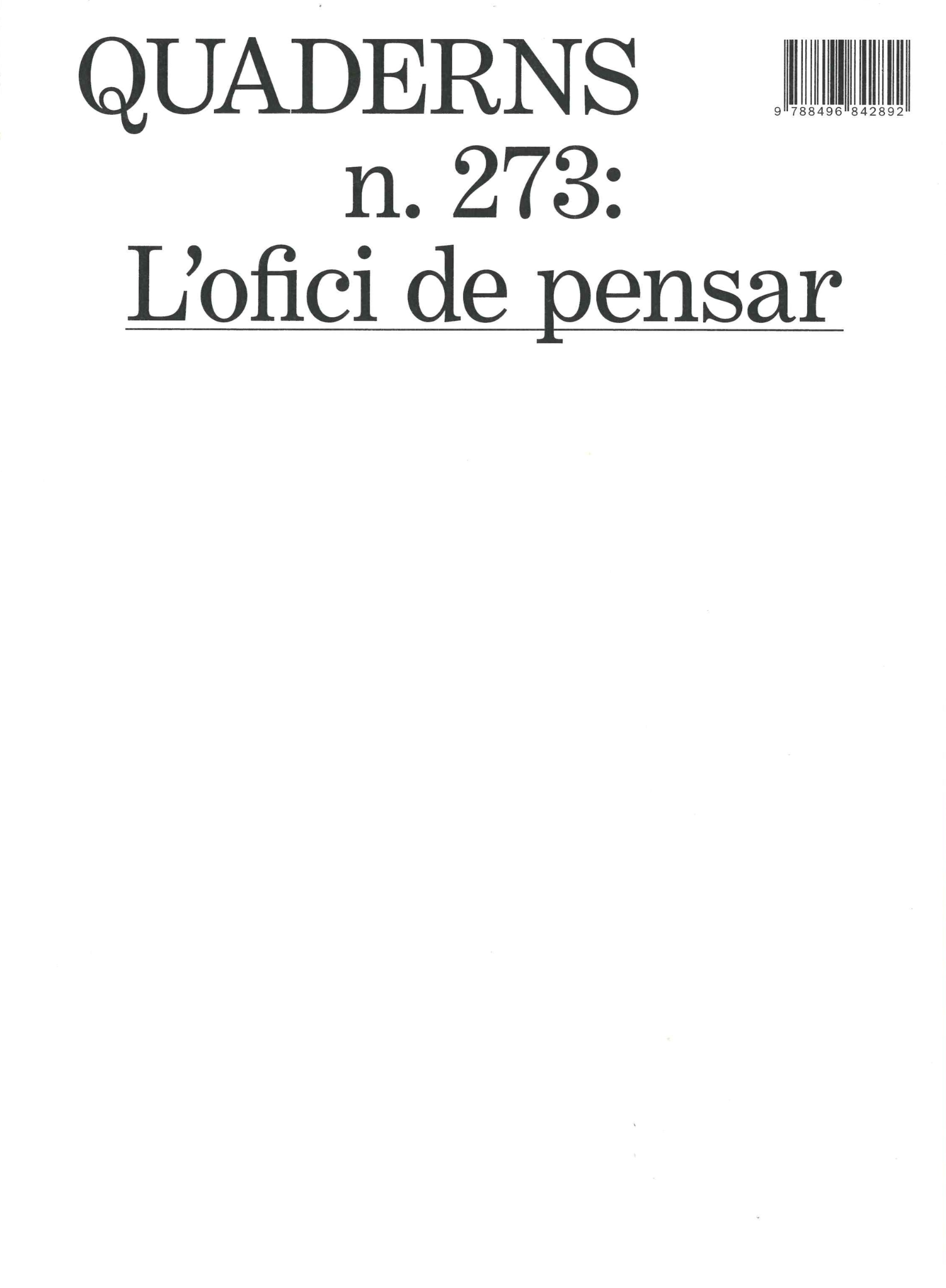 Quaderns de recerca en urbanisme : espacio público experiencias, proyectos y gestión = espai públic viènvies, projectes i gestió = public space experiences, projects and management