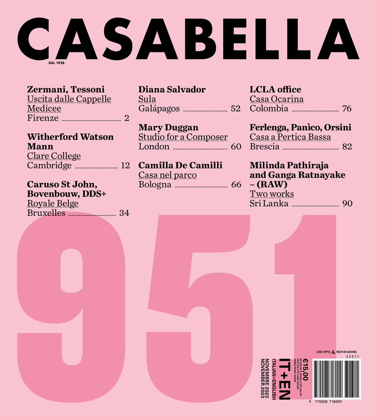 Casabella : rivista internazionale di architettura = international architectural review