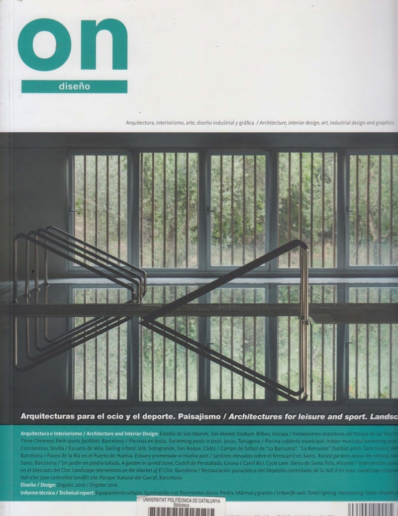On diseño : publicación mensual sobre el diseño del entorno: arquitectura, interiorismo, arte, diseño industrial y gráfico