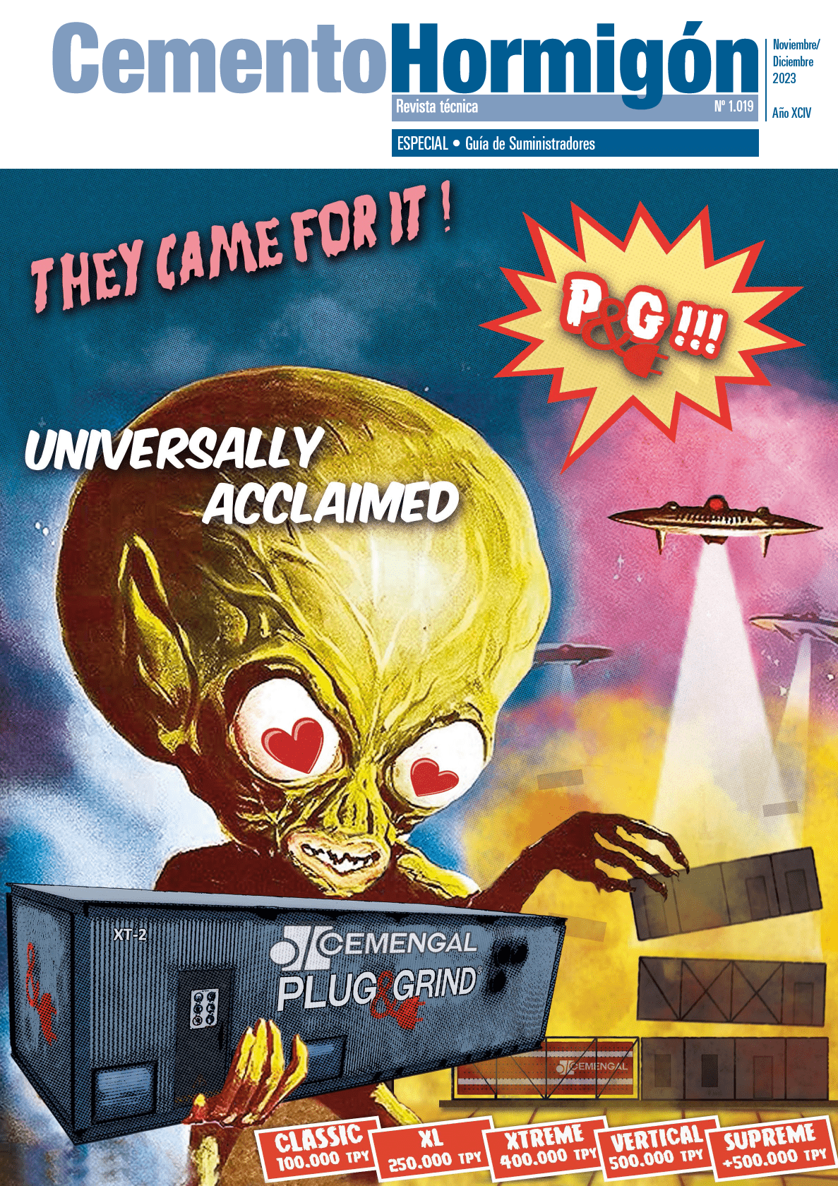 Cemento hormigón : fabricación, investigación y aplicaciones del cemento y del hormigón