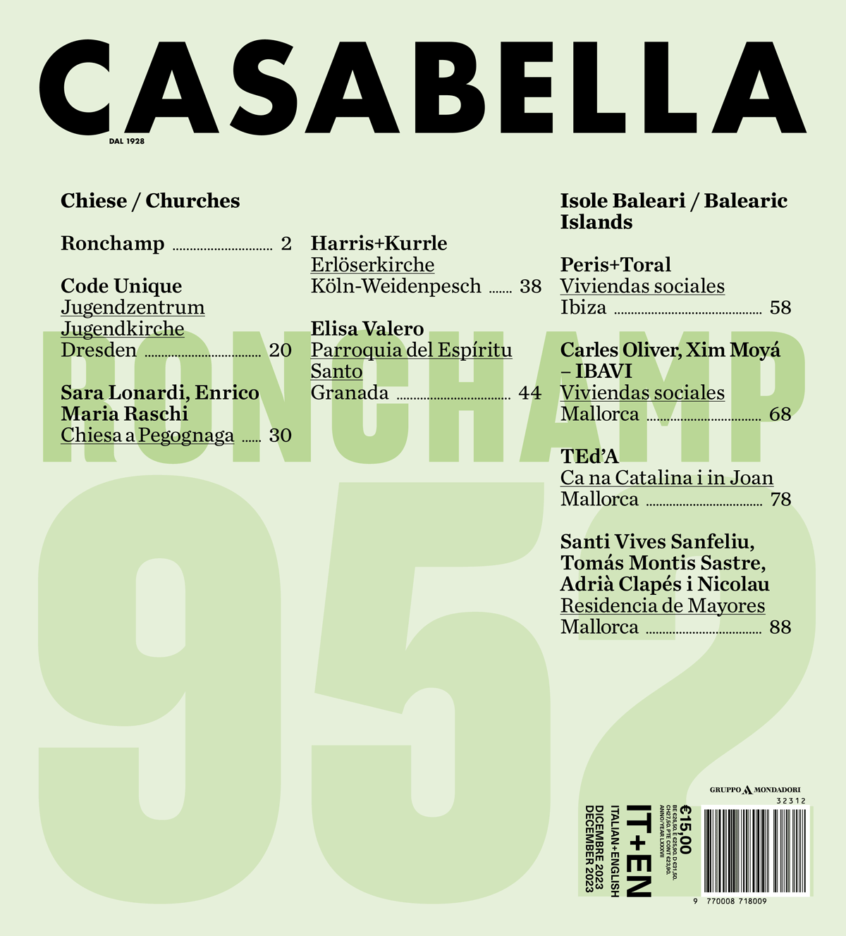 Casabella : rivista internazionale di architettura = international architectural review