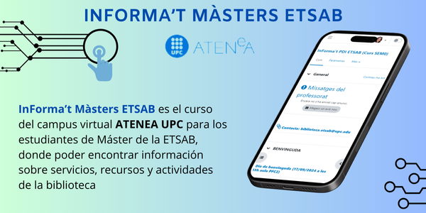 InForma't Màsters ETSAB