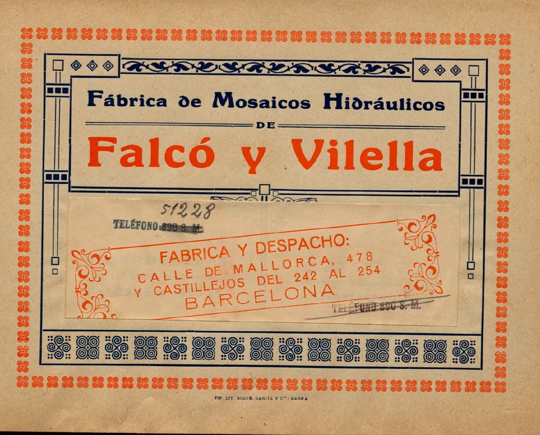 Fábrica de mosaicos hidráulicos de Falcó y Vilella