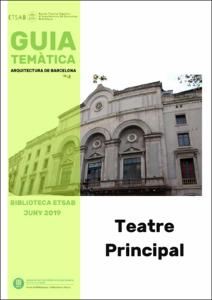 Guia temàtica Biblioteca ETSAB: Teatre Principal