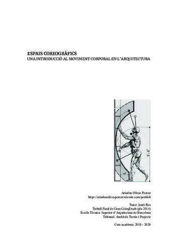 Espais coreogràfics: una introducció al moviment corporal en l'arquitectura