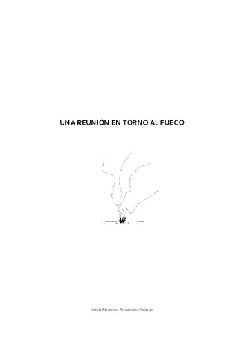 Una reunión en torno al fuego