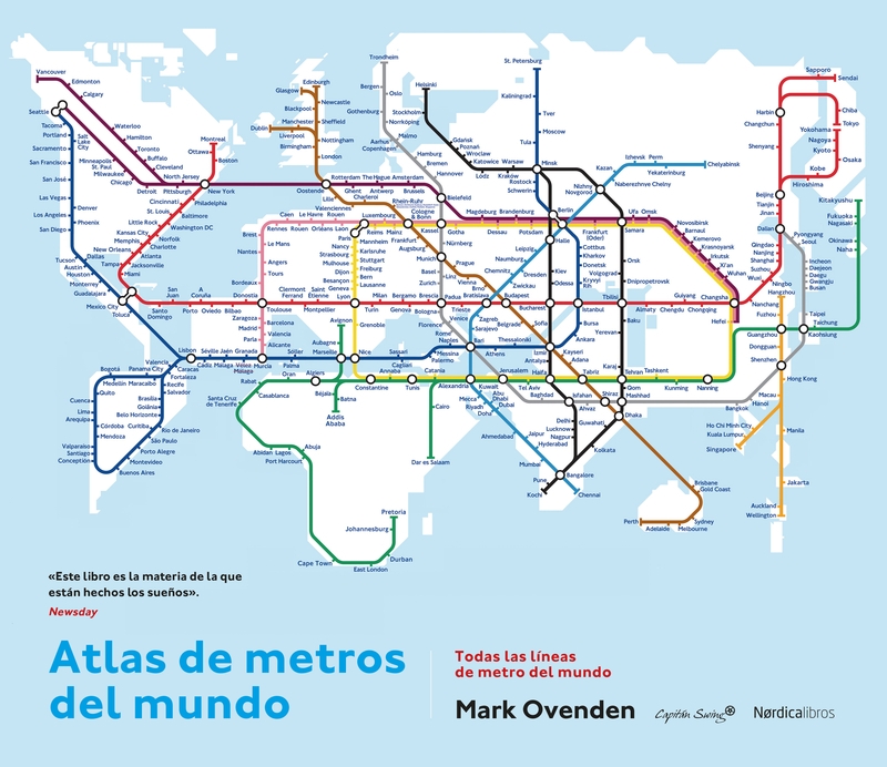 Atlas de metros del mundo / Mark Ovenden