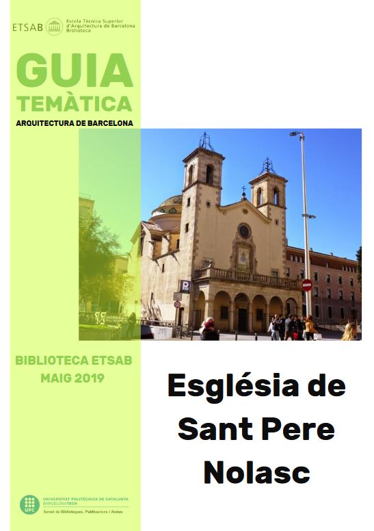 Guia temàtica Biblioteca ETSAB: Església de Sant Pere Nolasc